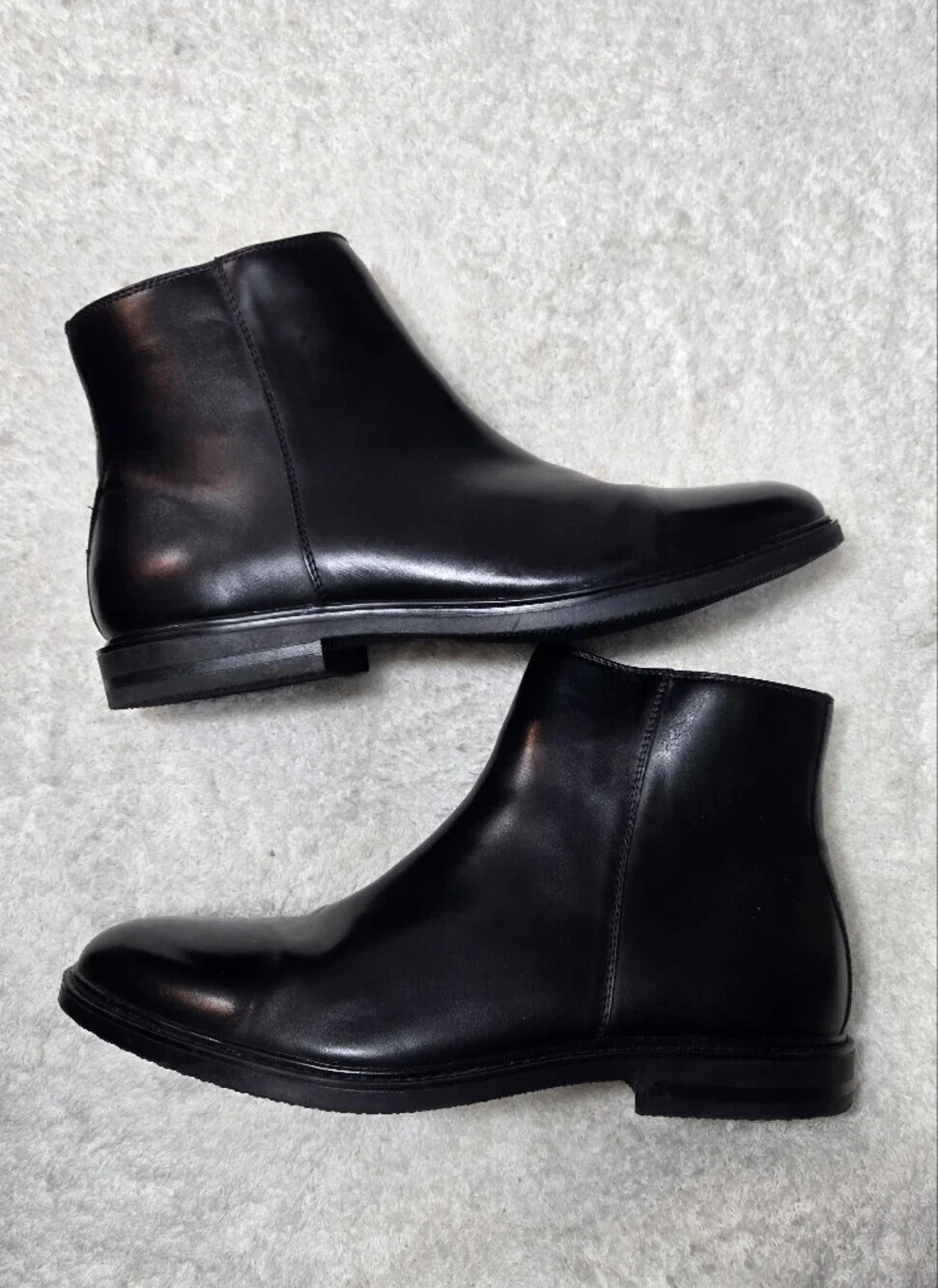 Kenneth Cole Reaction Ely Zip Up Men Boots Sz 13